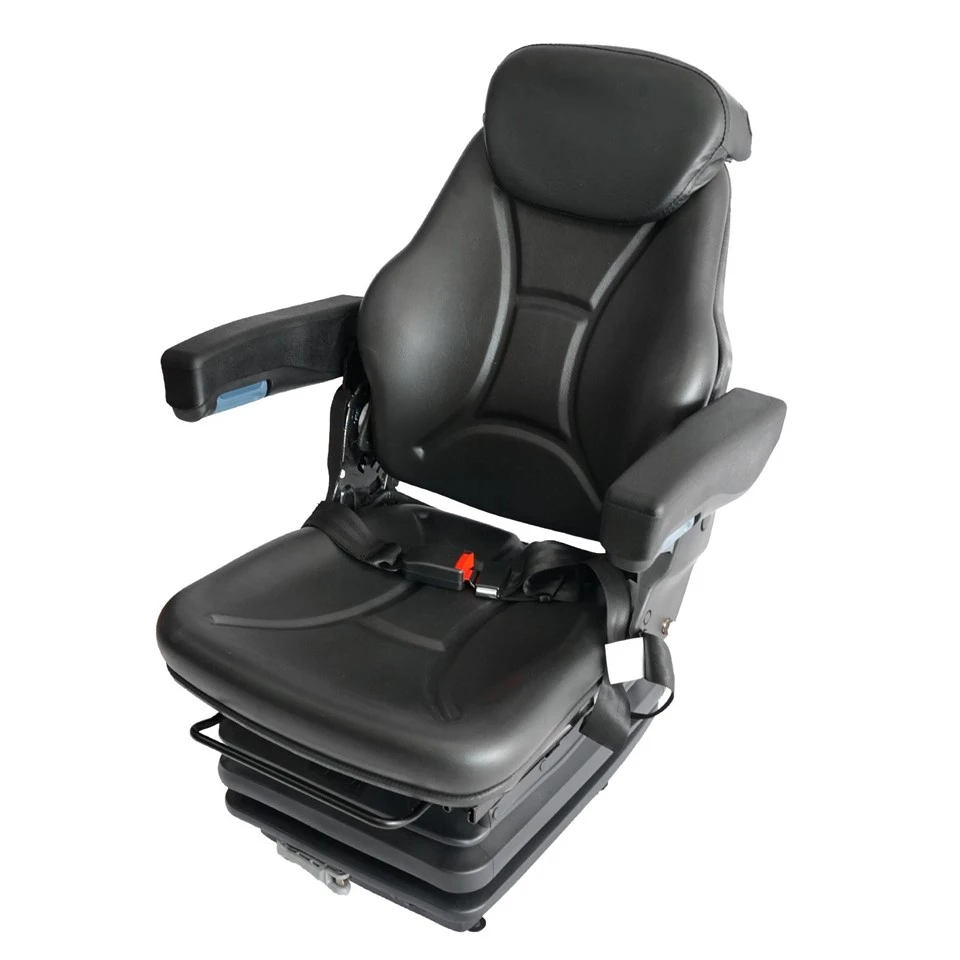 Factory Supply Suspension Tractor Seat For Construction Machinery – Adjustable, Fold-Up Design